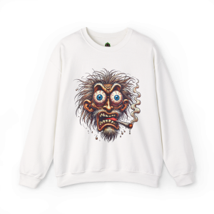 Wild-Eyed Smoking Maniac Crewneck Sweatshirt